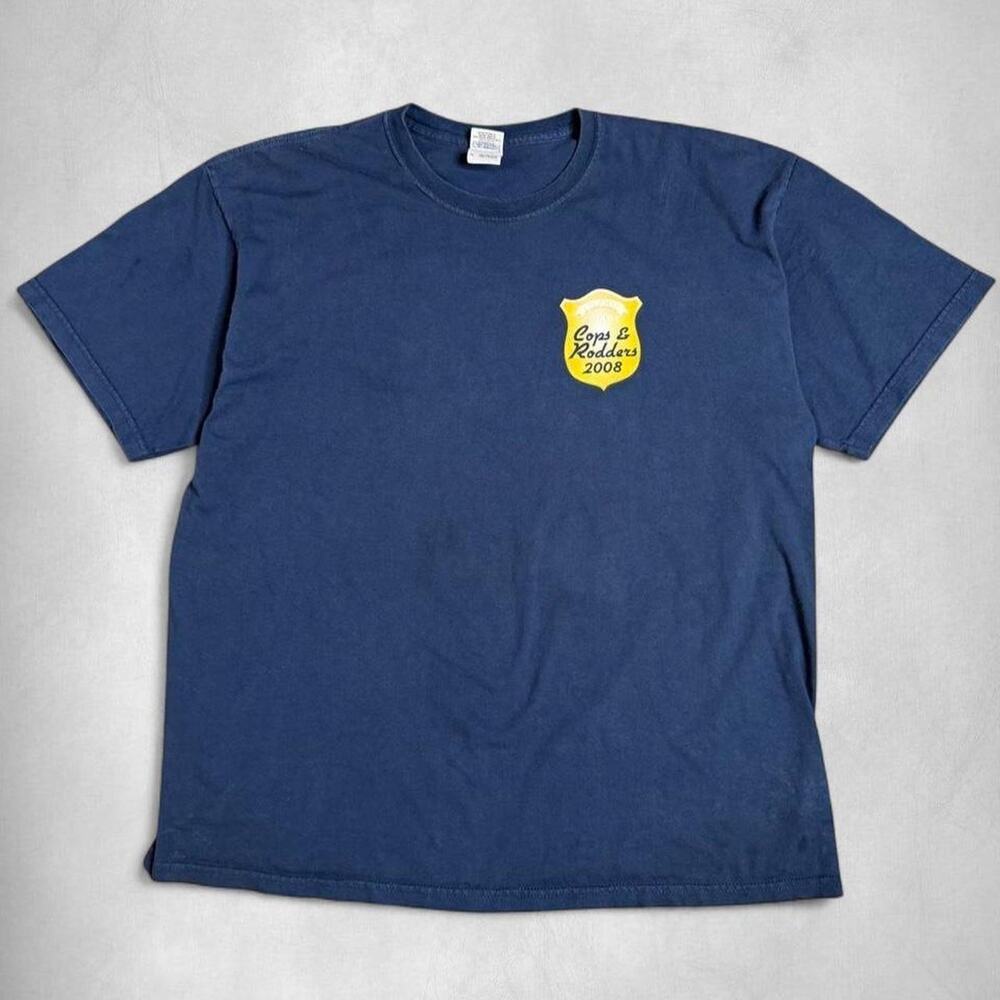 XL | VINTAGE 2008 Atlanta Police Cops & Rodders Car Show Graphic Tee